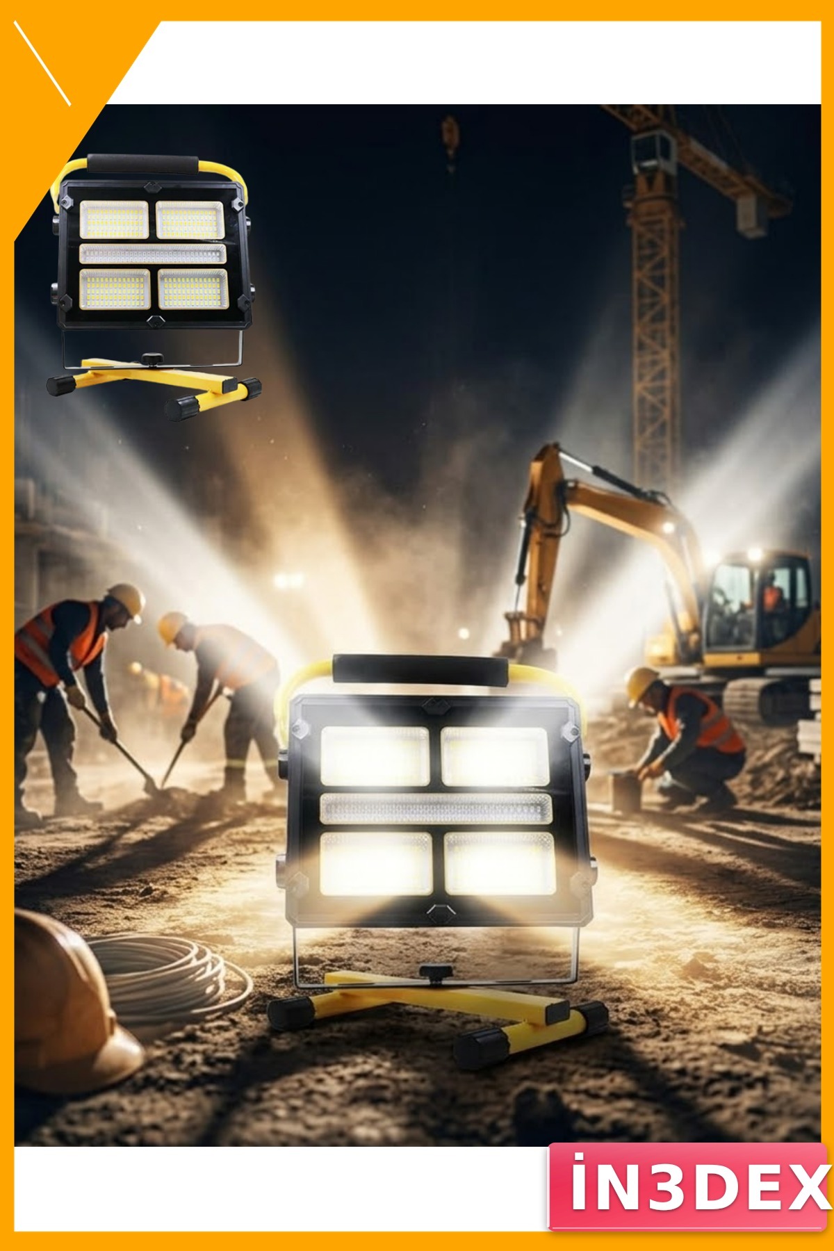 400 LED Solar Şarjlı Kamp Feneri Çok Fonksiyonlu Taşınabilir Aydınlatma