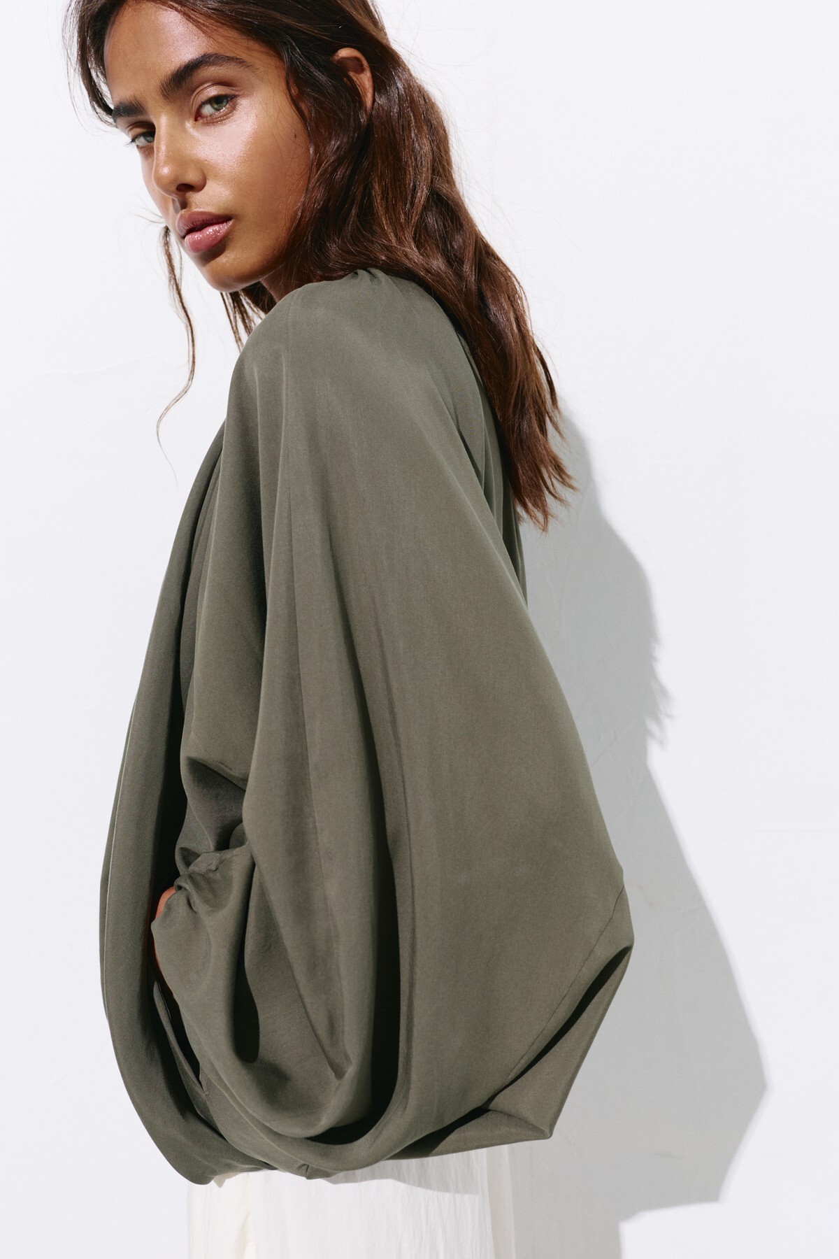 Pull & Bear Balon bomber ceket görsel 6