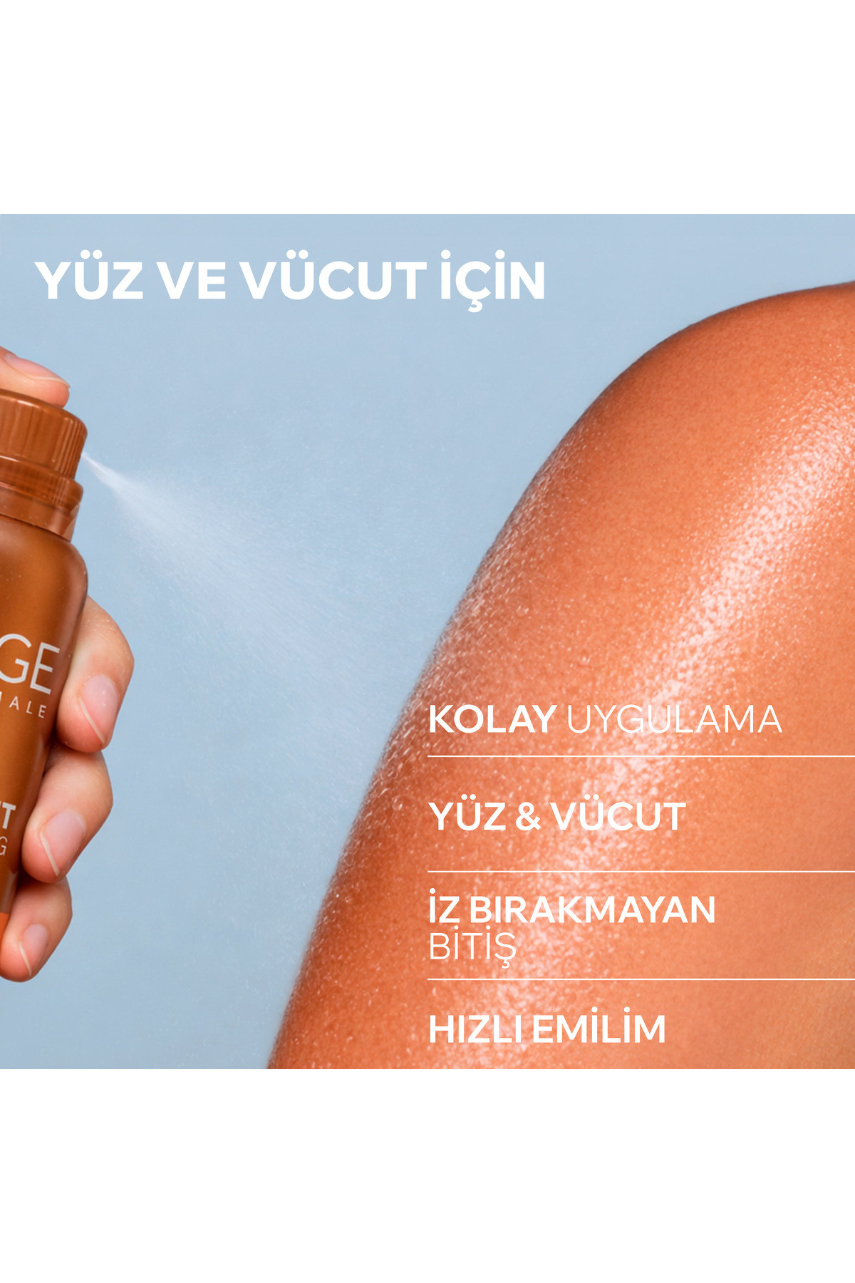 BARIESUN 2si 1 Arada Bronzlaştırıcı Mist 100 ml — 3661434028151 — تصویر 3 از 7
