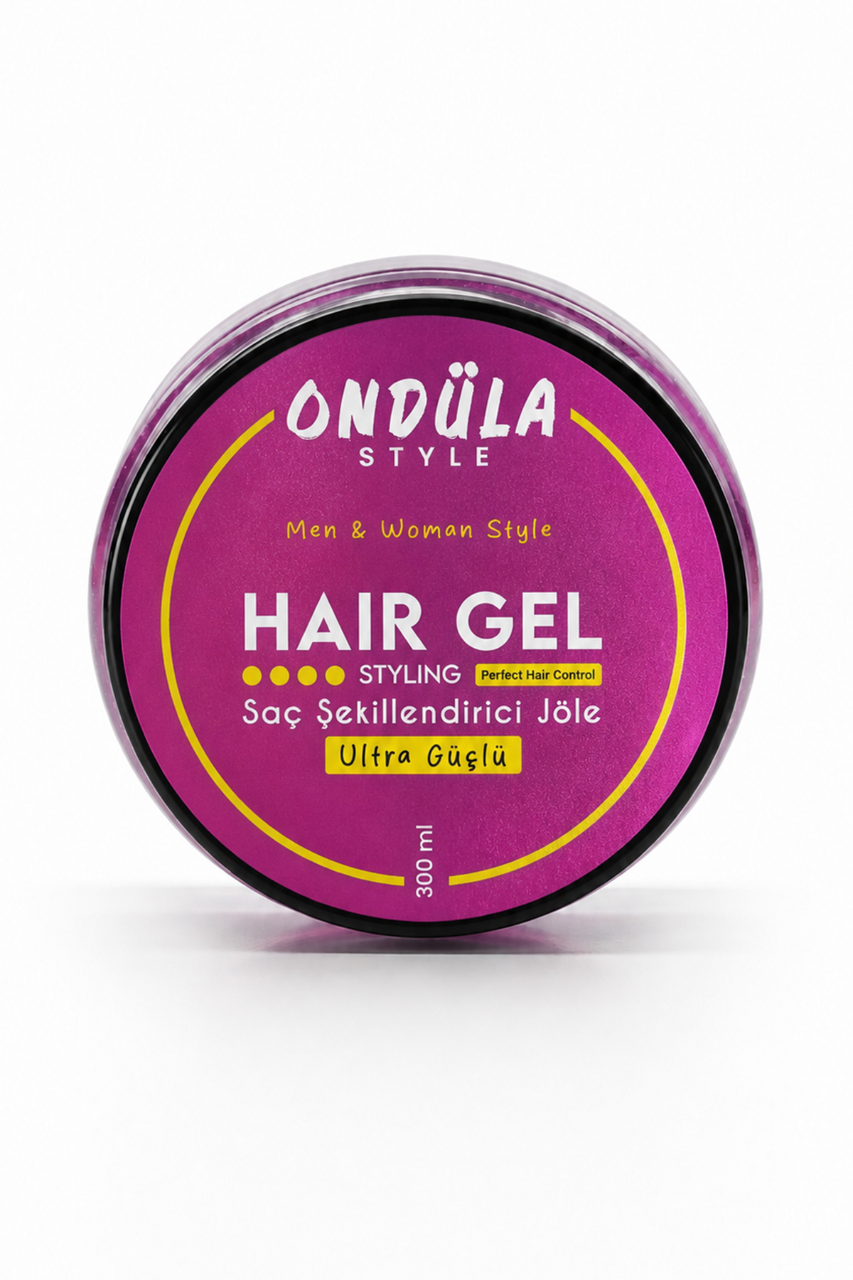 Extra Strong Ultra Güçlü Tutuş Saç Şekillendirici Jöle 300 ml — ondüla-style-ultra-güçlü-pink — تصویر 3 از 4