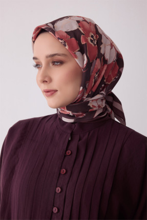 Belli Çiçek Desen Fresh Modal Eşarp