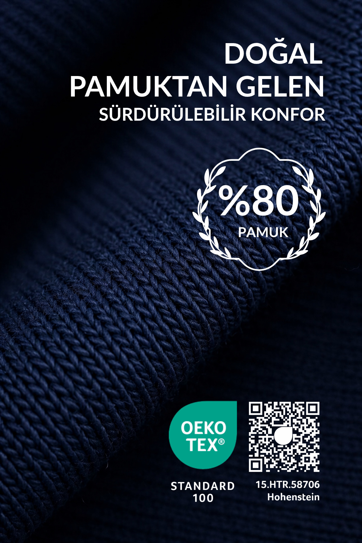 Orbis 7'li Erkek Pamuk Yoğun Yumuşak Patik Düz Çorap görsel 3