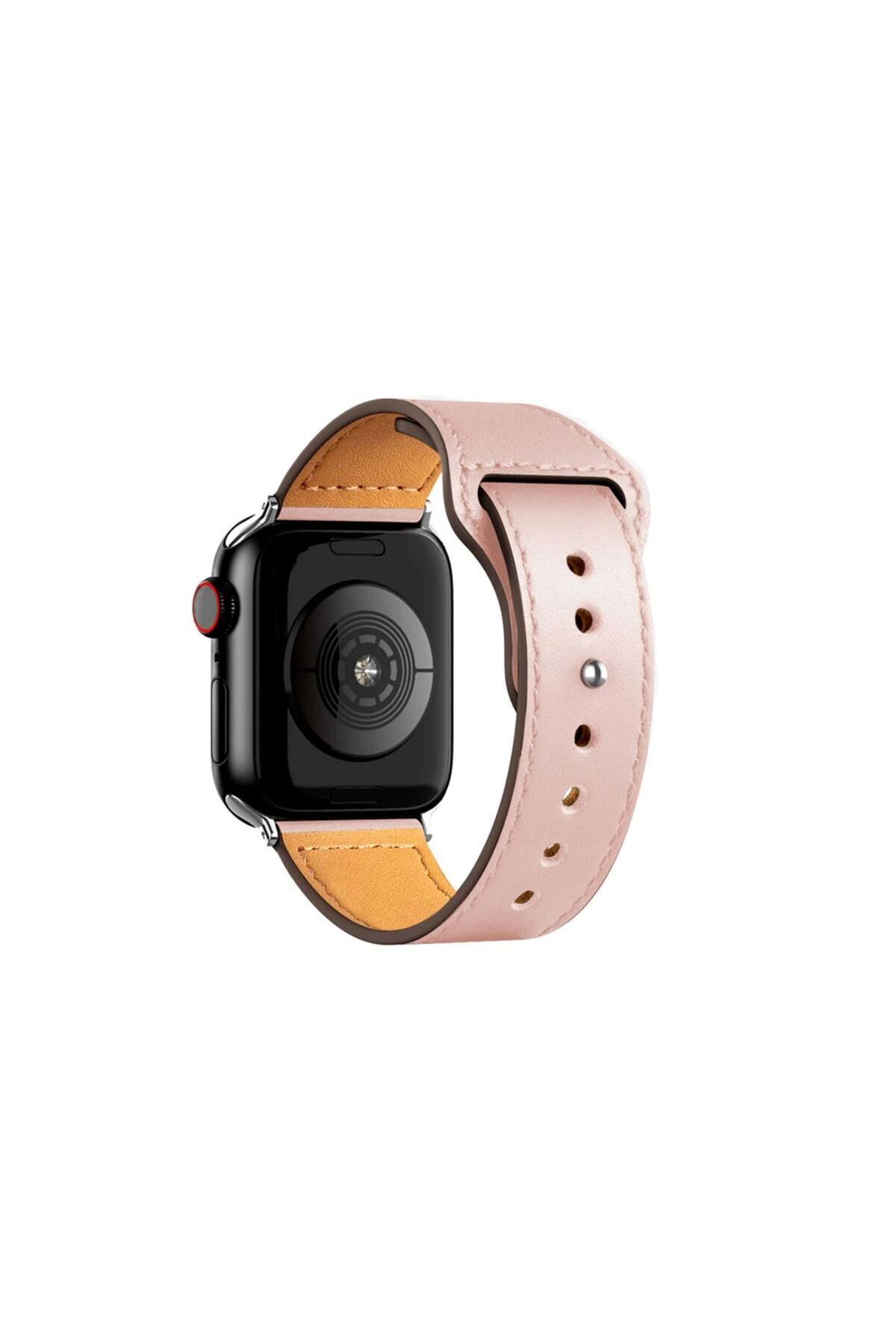 Watch 42mm Kr415 Luaz Deri Kordon (saat Değildir) - Pembe