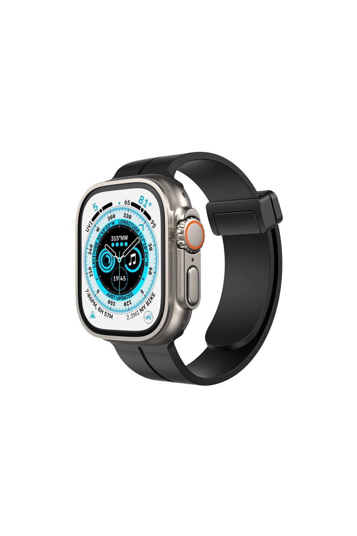 Watch 38mm Kr412 Elegance Stylısh Kordon (saat Değildir) - Siyah