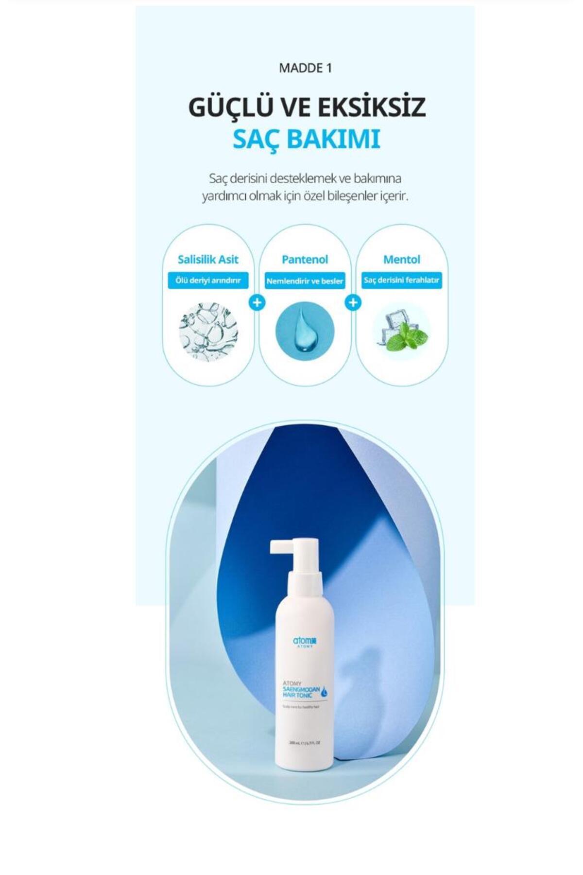 Saengmodan Hair Tonic 200 ml — ATOMY-SAENGHAIR-001 — تصویر 3 از 4
