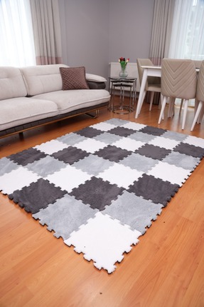 ENAZEY Gri-Antrasit-Beyaz Kombini Modern Oturma odası, çocuk odası, yatak oda...