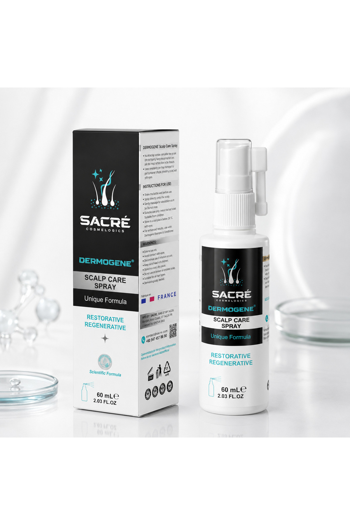 Dermogene Scalp Care Spray 60 ml — SAC-DERMOGENE-SPRAY-60