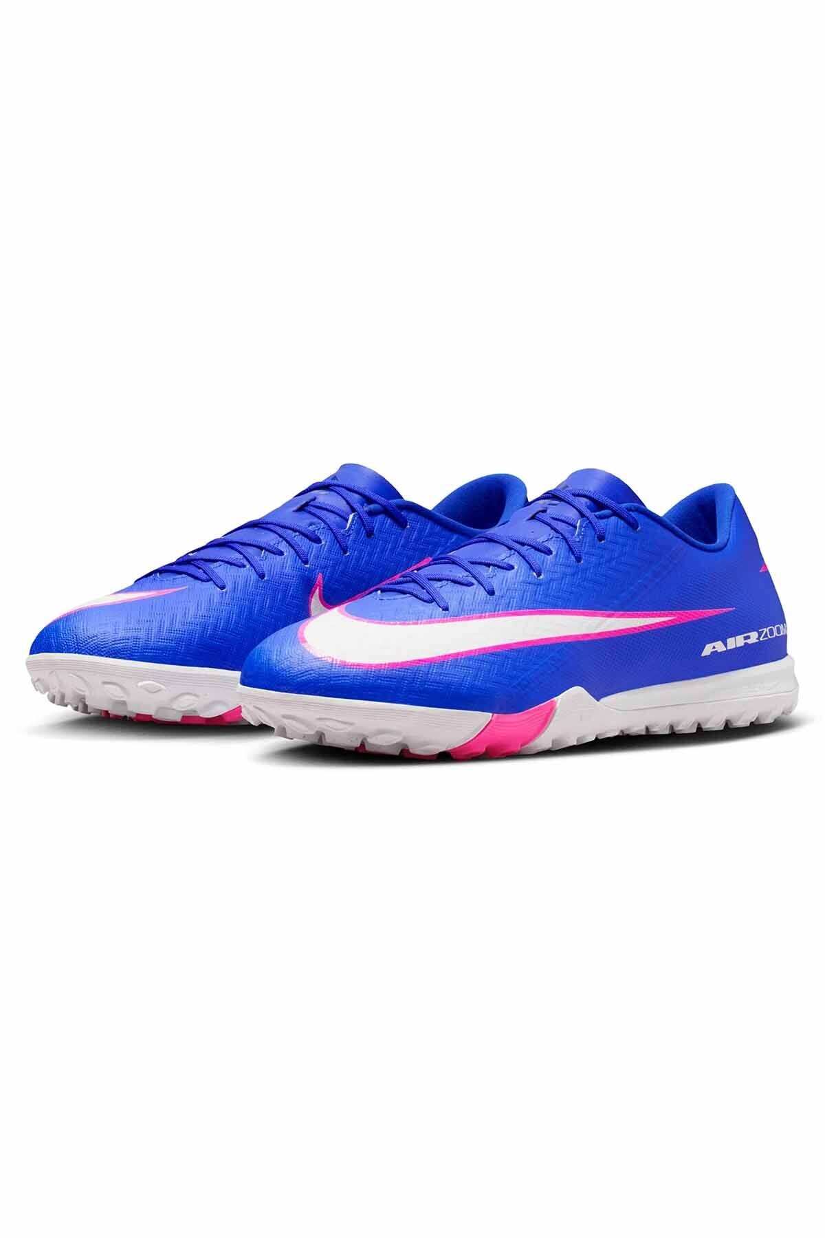 Nike Mercurial Vapor 16 Academy Tf Erkek Mavi Halı Saha Ayakkabısı görsel 3