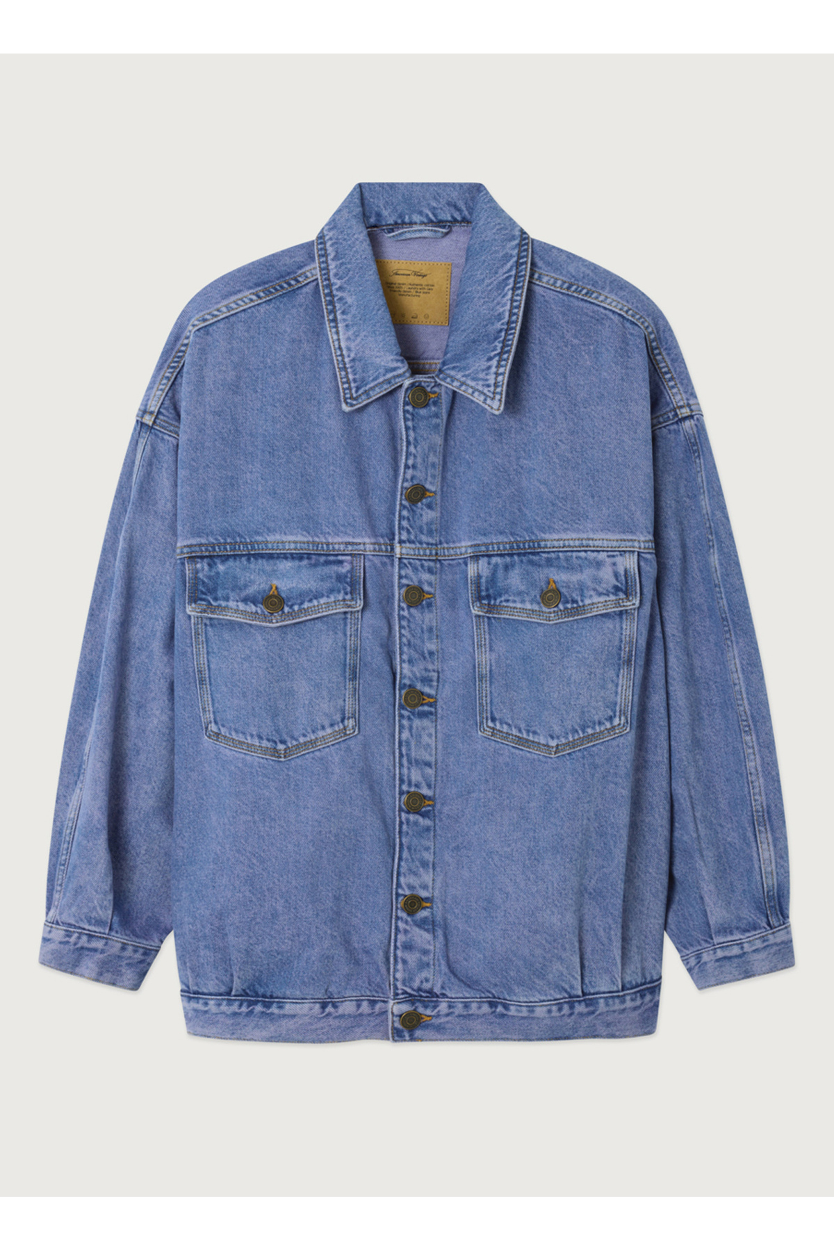 American Vintage Mavi Kadın Ceket JOY16ME26 - Fiyatı, Yorumları