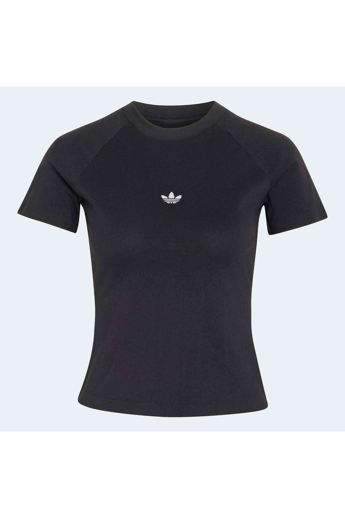 adidas Ess Slim Tee Kadın Spor T-shirt KQ6700 görsel 4