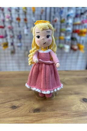 Hediye Mahzeni Amigurumi Organik Prenses Uyuyan Güzel Örgü Bebek