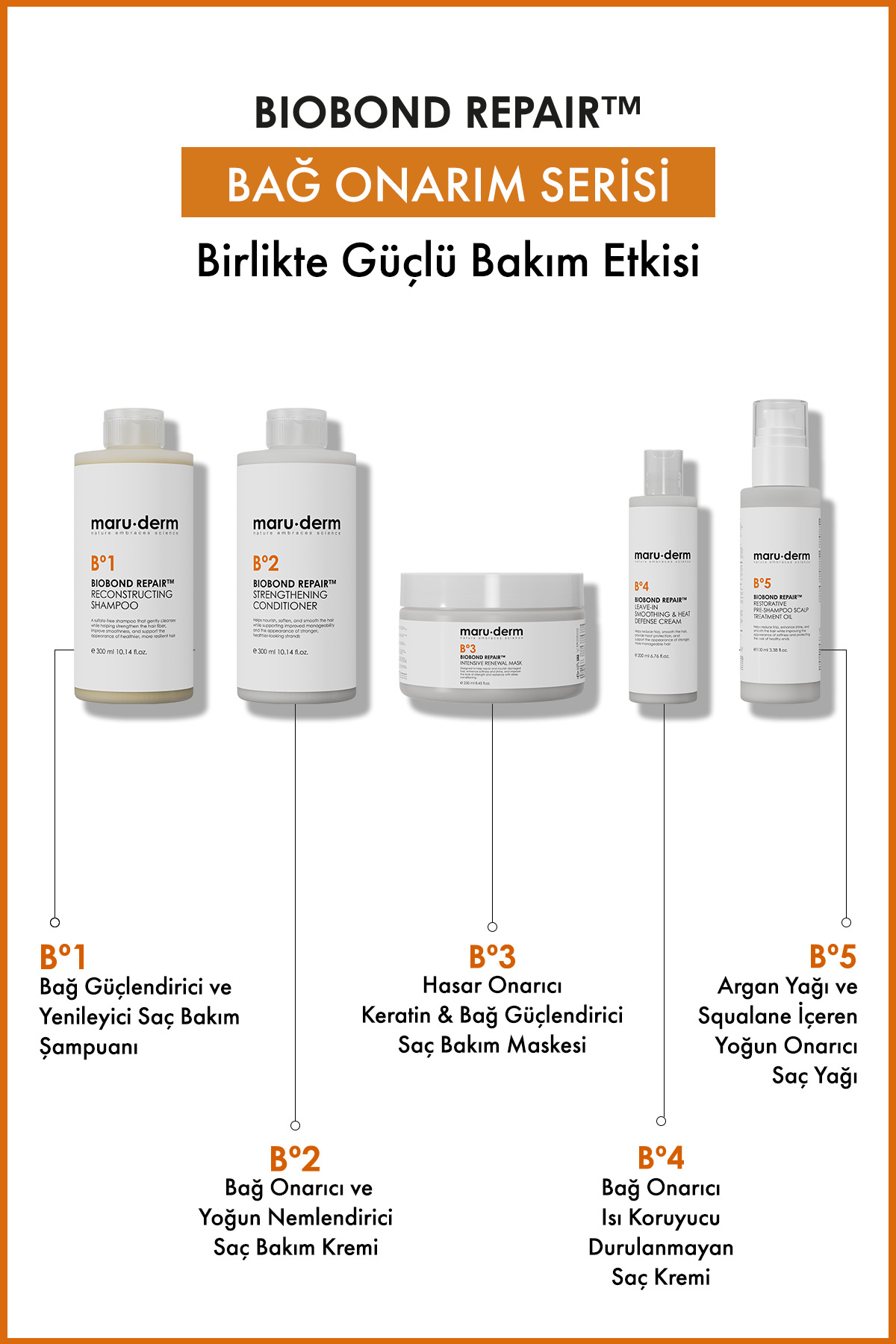 BioBond Repair™ Şampuan Öncesi Bağ Onarıcı Saç Bakım Yağı 100 ML — 8689181129926 — تصویر 7 از 7