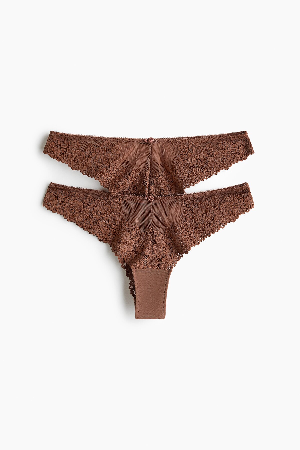 H&M 2’li Dantel Brazilian Külot görsel 3