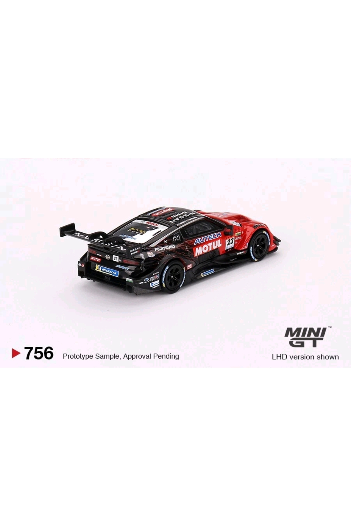 mini gt 756 Nissan Z GT500 #23 “MOTUL AUTECH Z” NISMO 2023 Super