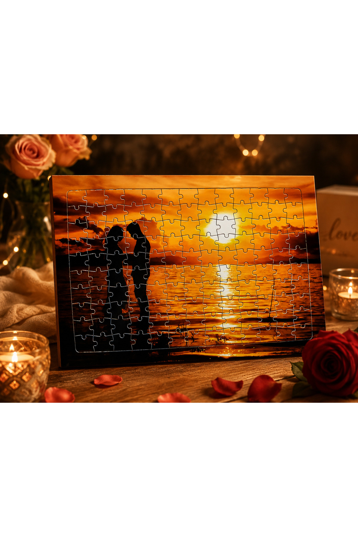 みむさま専用ページです miras home Kişiye Özel Baskılı 130 Parça Hediyelik Puzzle Yapboz