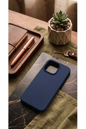 F CASE İphone 16 Pro Uyumlu İçi Kadife Esnek Silikon Telefon Kılıfı