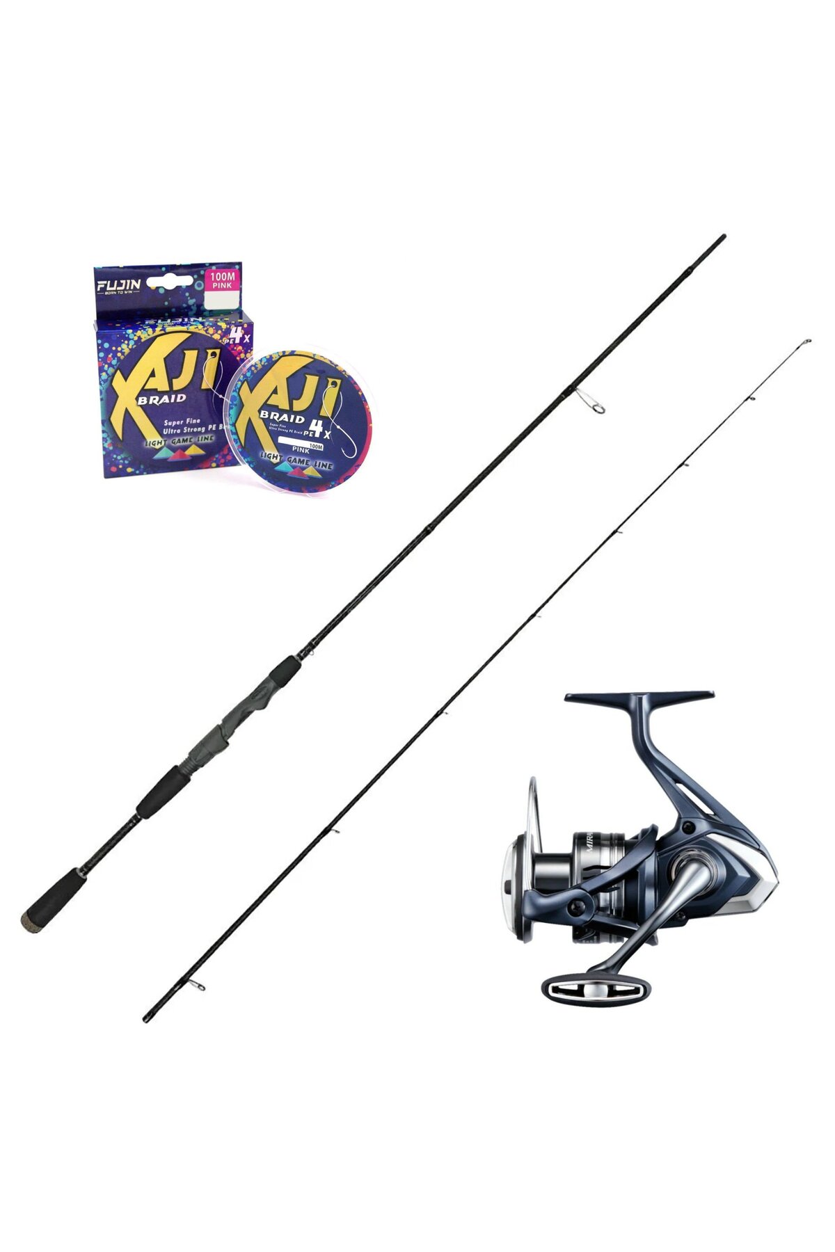 shimano Okuma Epixor 213cm 1-8gr - Miravel 1000 LRF Olta Seti