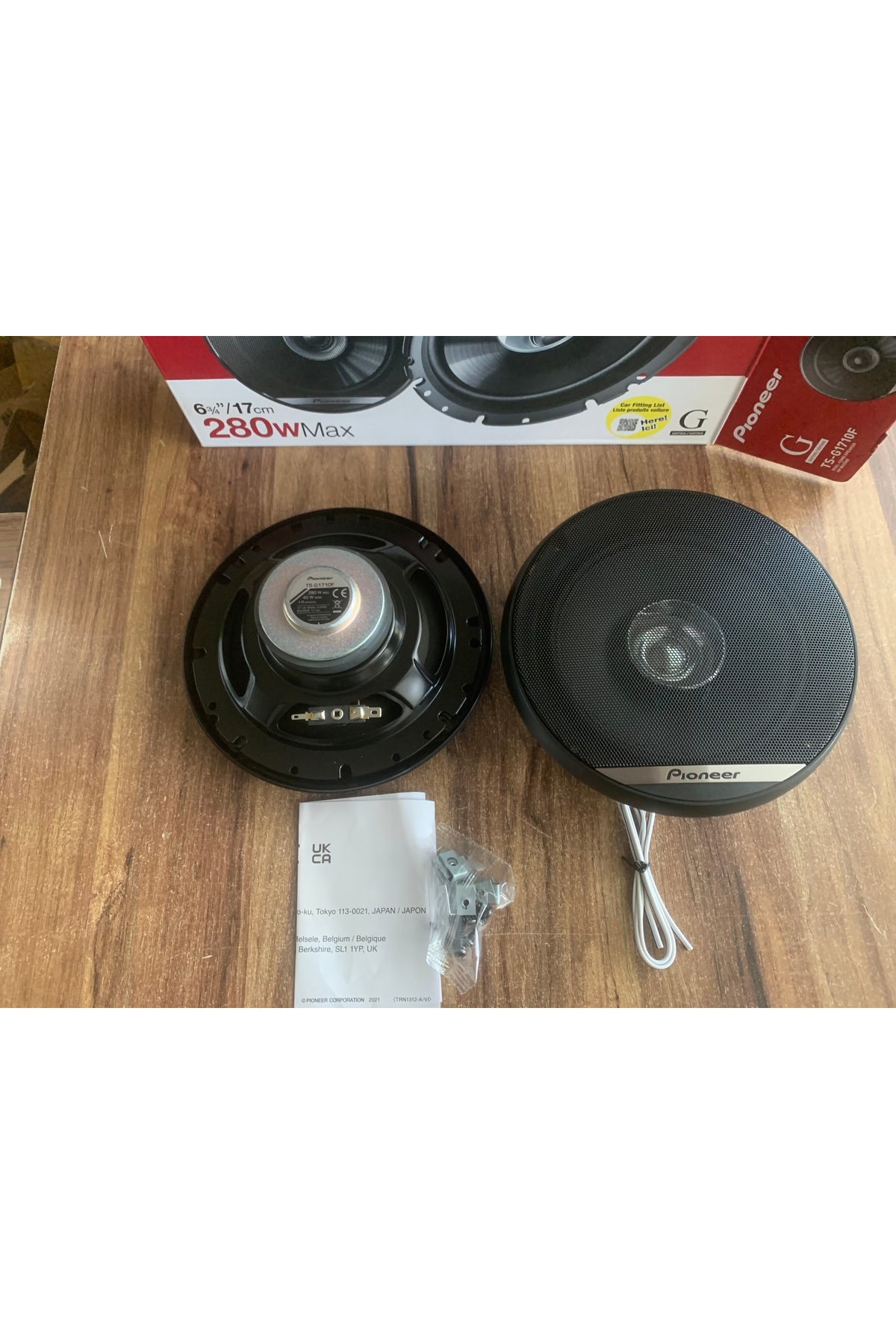 Deniz Sound Garage 17 CM Koaksiyel Hoparlör TS-G1710F 280 Watt 40