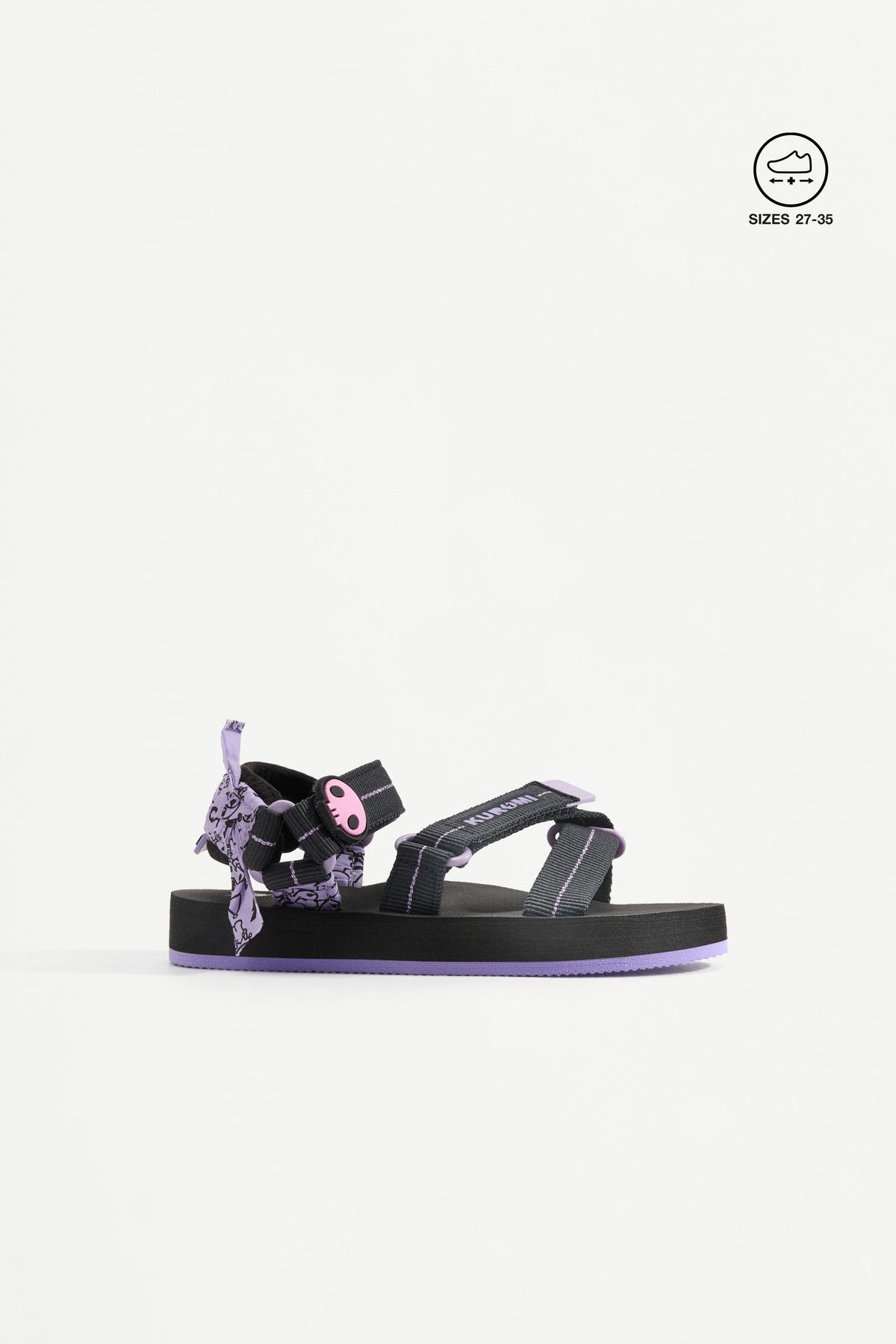 1_org_zoom KUROMI © SANDALS CASUAL SANRIO LEFTIES لفتیز اورجینال - تصویر 1