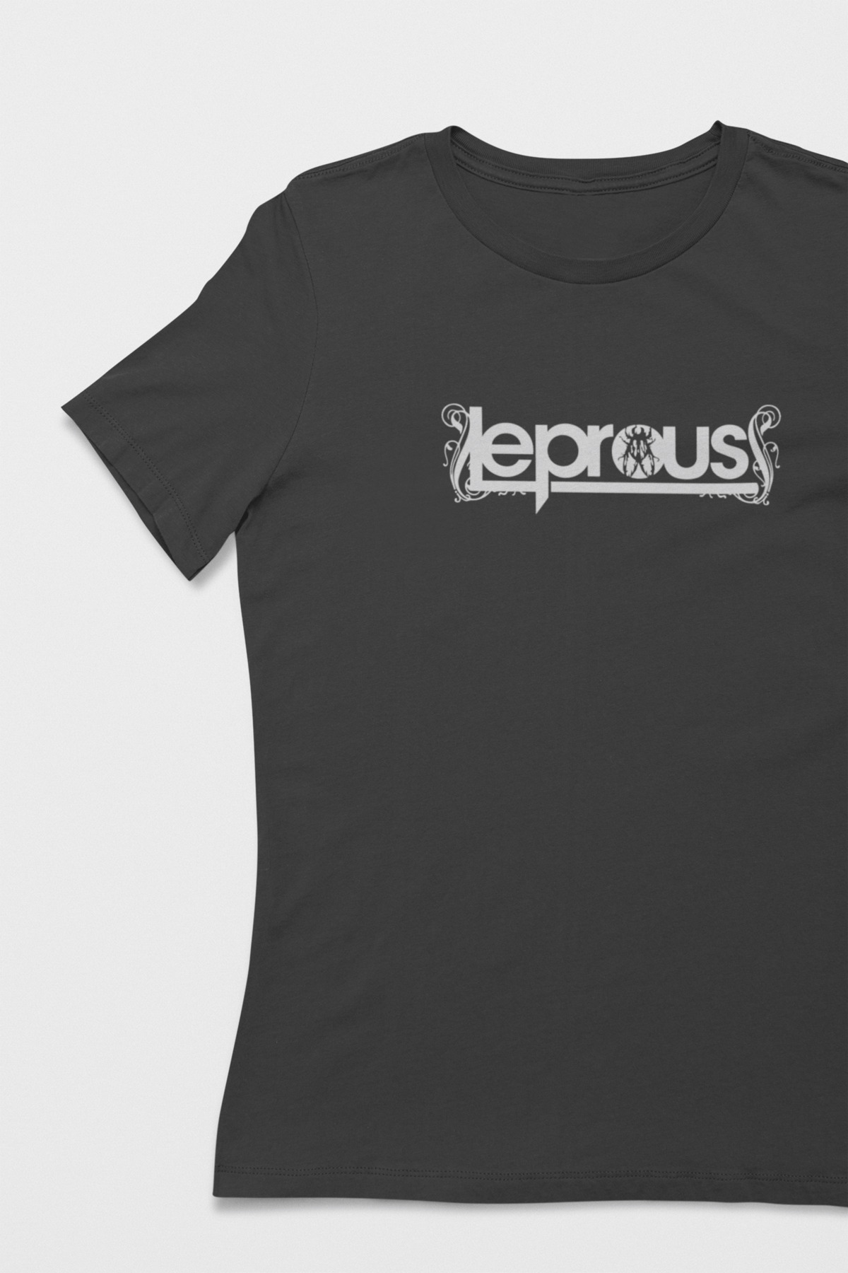 buzagi tasarım ürünleri Leprous Unisex Black Regular T-Shirt