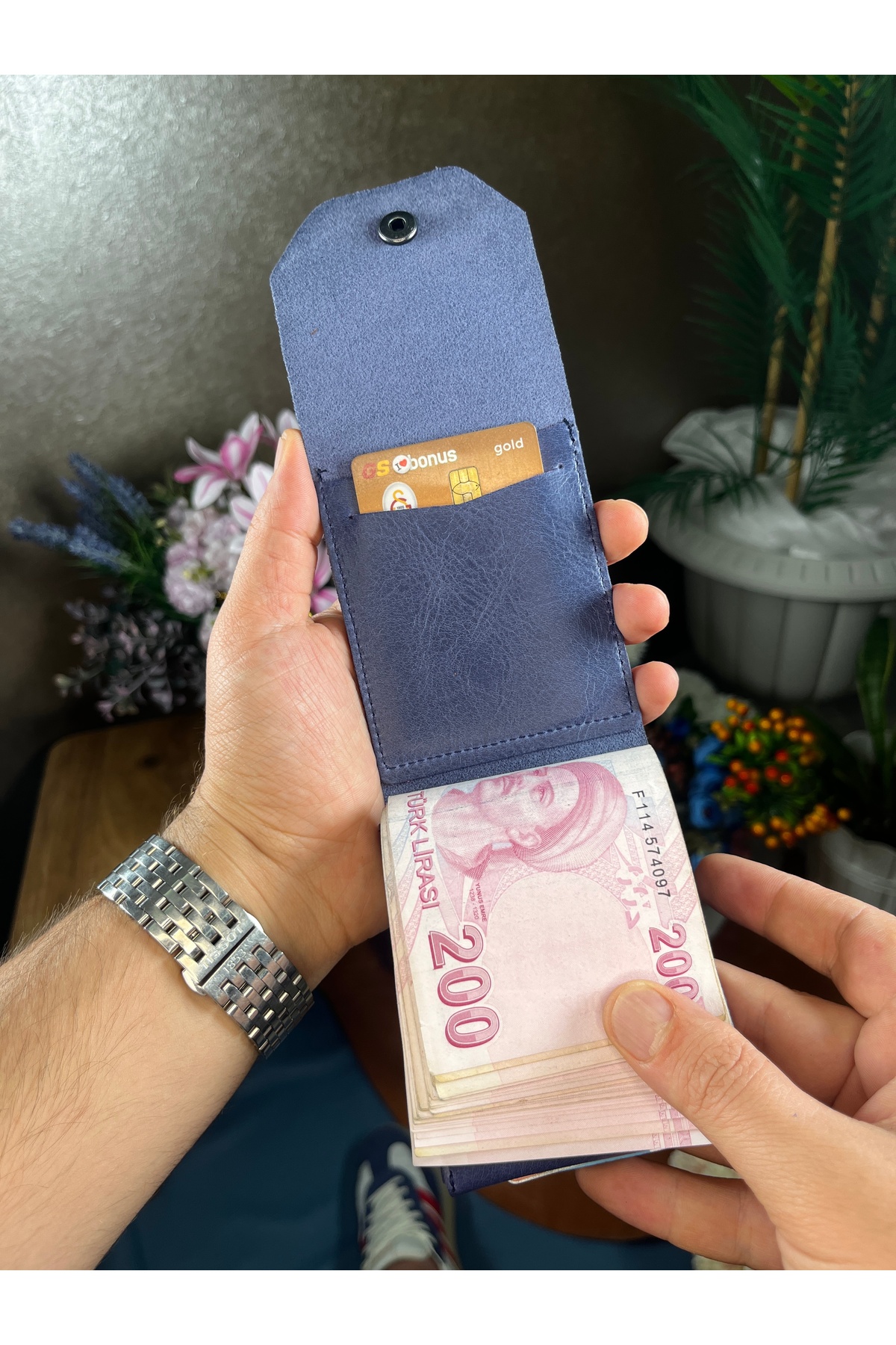 LORİS POLO Viral Hakiki Deri Bol Kartlıklı Kullanışlı unisex Cüzdanı görsel 3