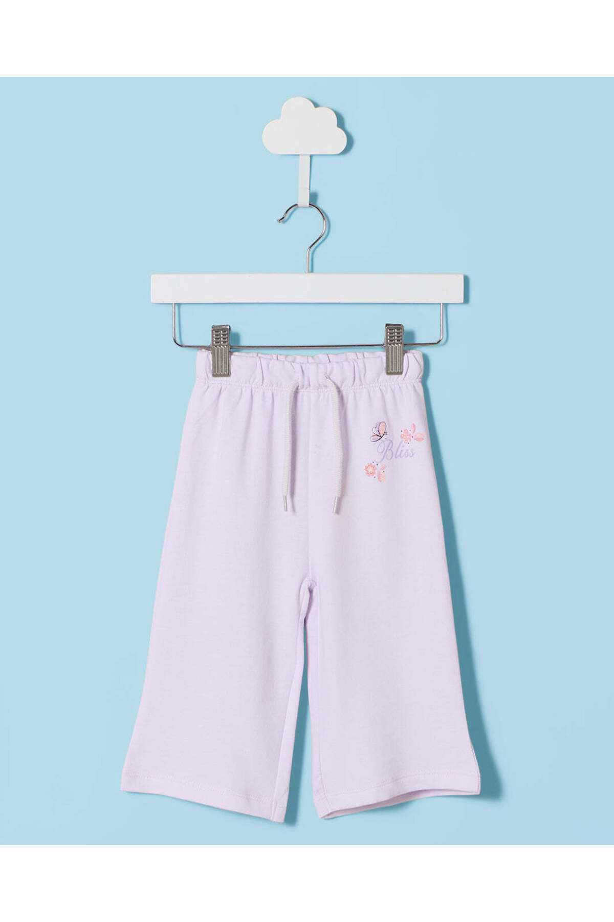 REDTAG Infant Girls Lilac Printed Active Pants