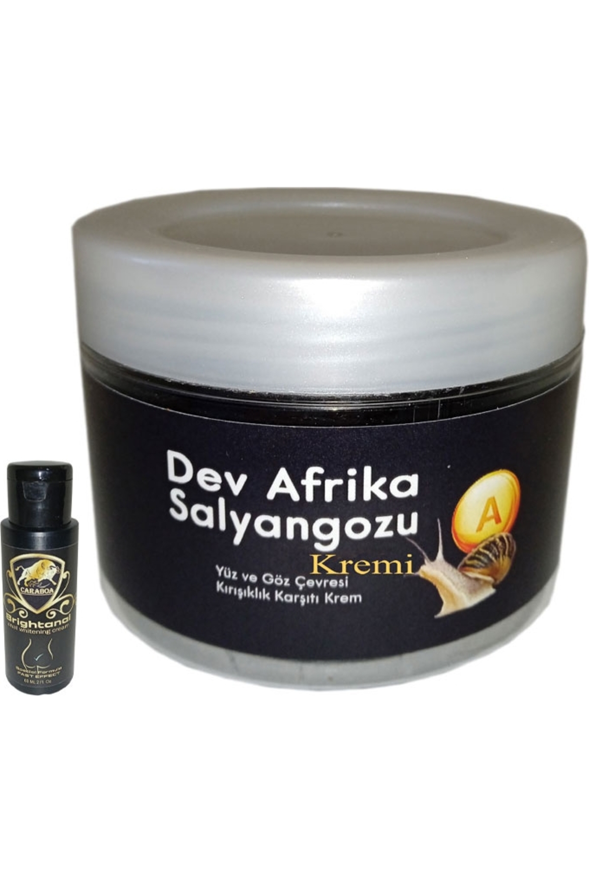 Genel Markalar جنرال مارک Giant Yaşlanmakarşıtı Dev Afrikasalyangozu 100ML Kremi + Caraboa Analrenk Açıcıkrem 60 ml LÜT — GU-EYF-22129