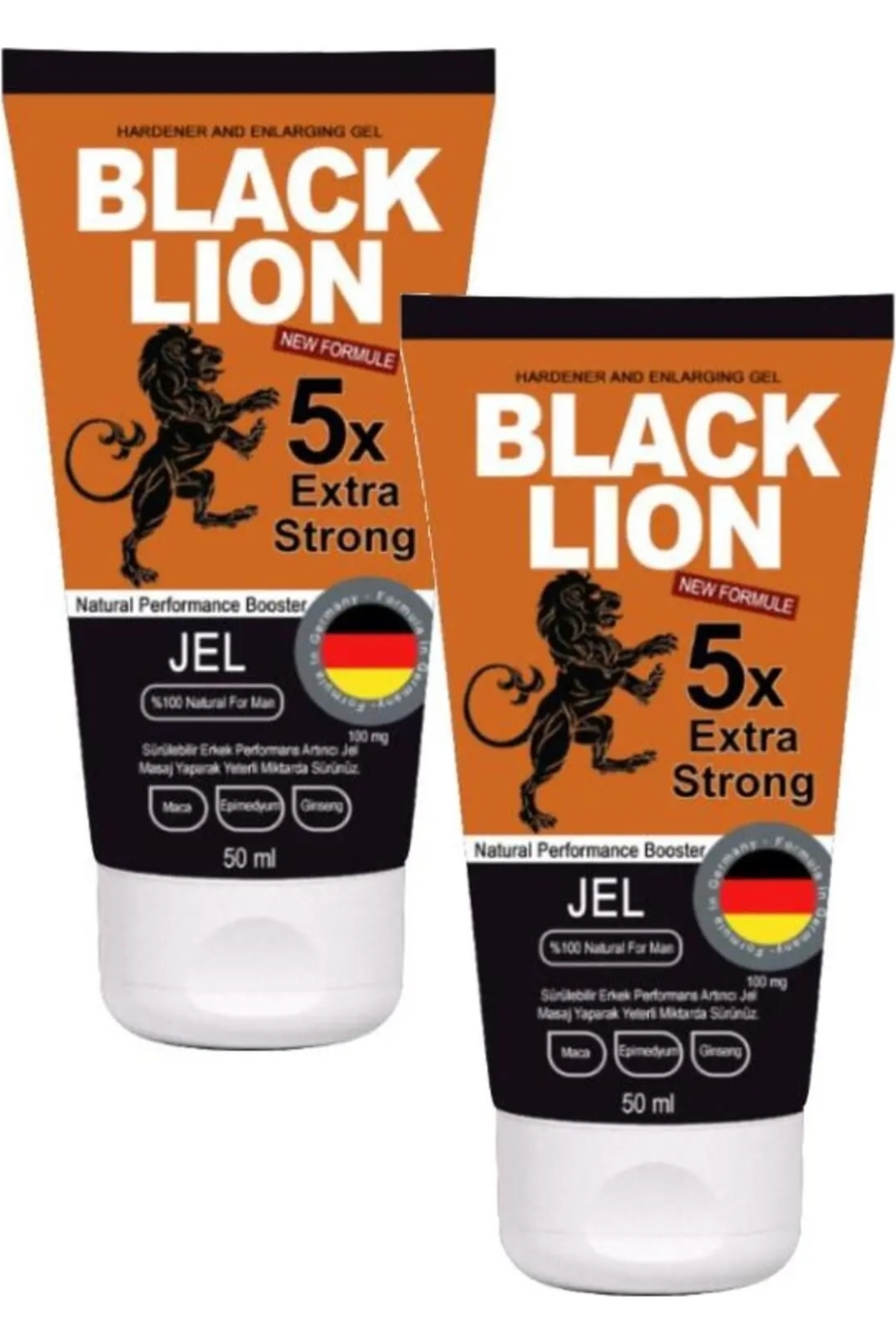 Bezos Süper Black Lıon Jel Li Li Erkek Kremi 50ML x 2 Adet — LMVXGU-EYF-10656-JIYA01
