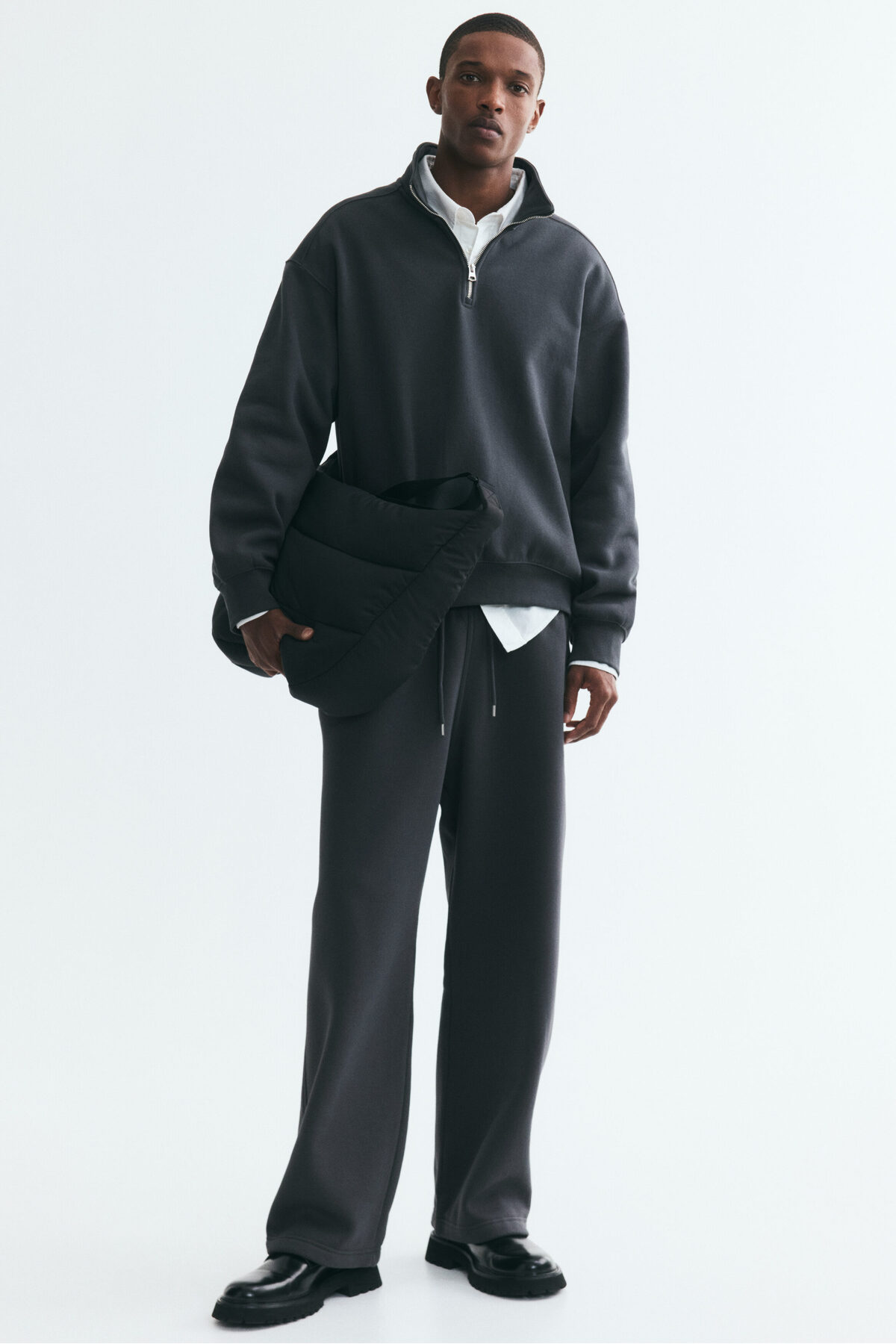 شلوار راحتی گشاد اچ اند ام شلوار گرمکن ورزشی H&M