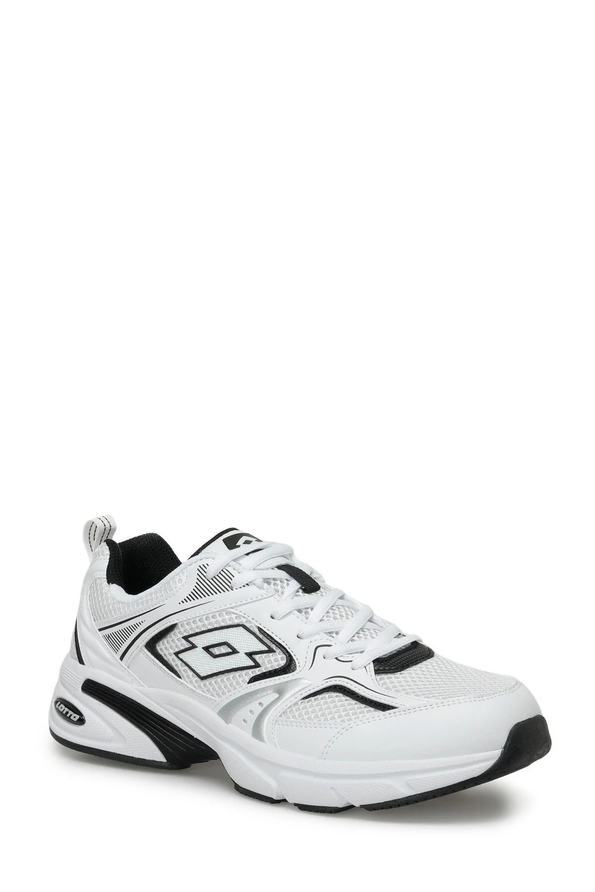 Lotto Athens 5Fx Memory Taban Yürüyüş Koşu Spor Ayakkabı Erkek Sneakers Beyaz görsel 3