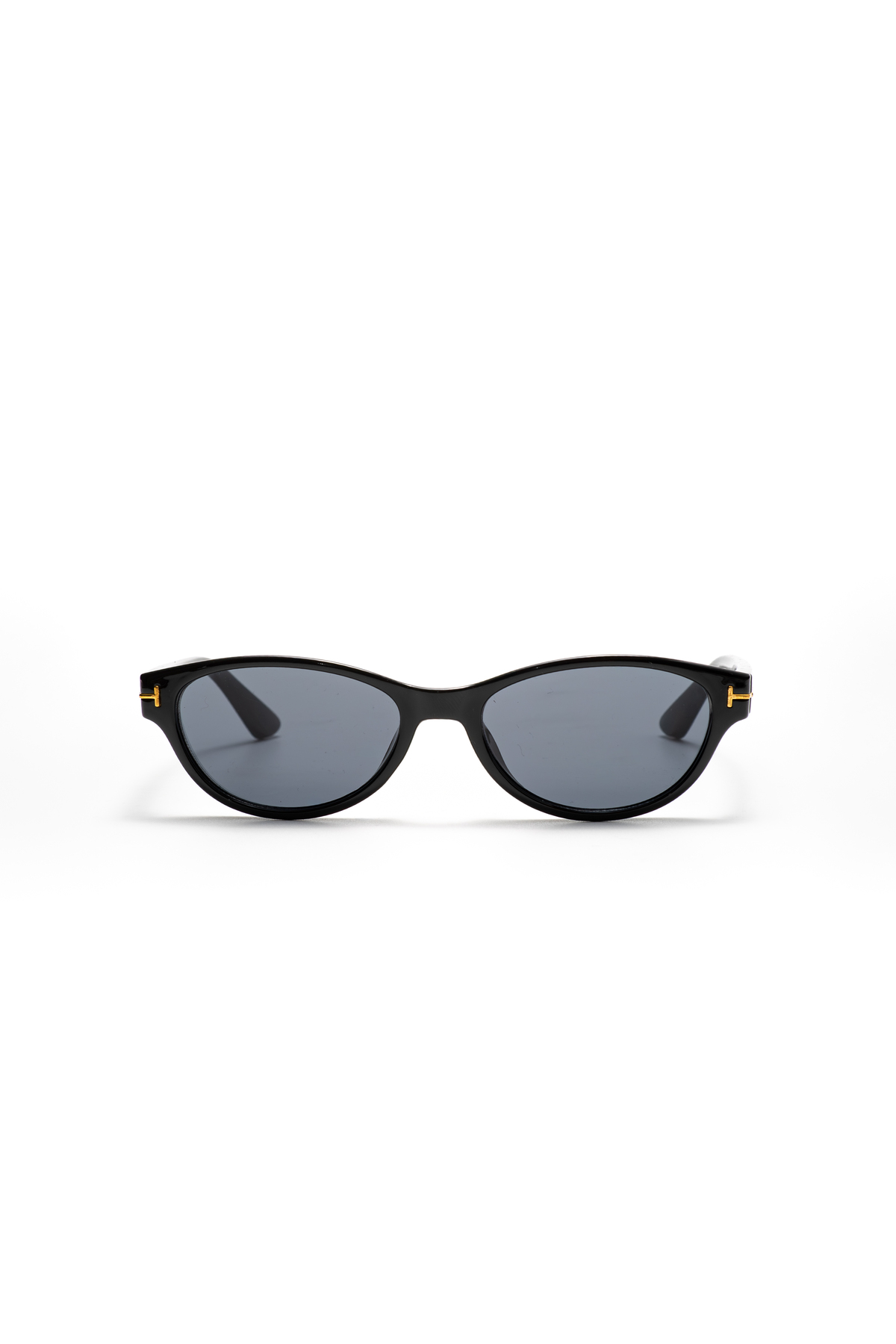 REN EYEWEAR Tessa Kadın Güneş Gözlüğü Oval Kedi Gözü Siyah 50 Ekartman Gold Detaylı YENİ Sezon görsel 3