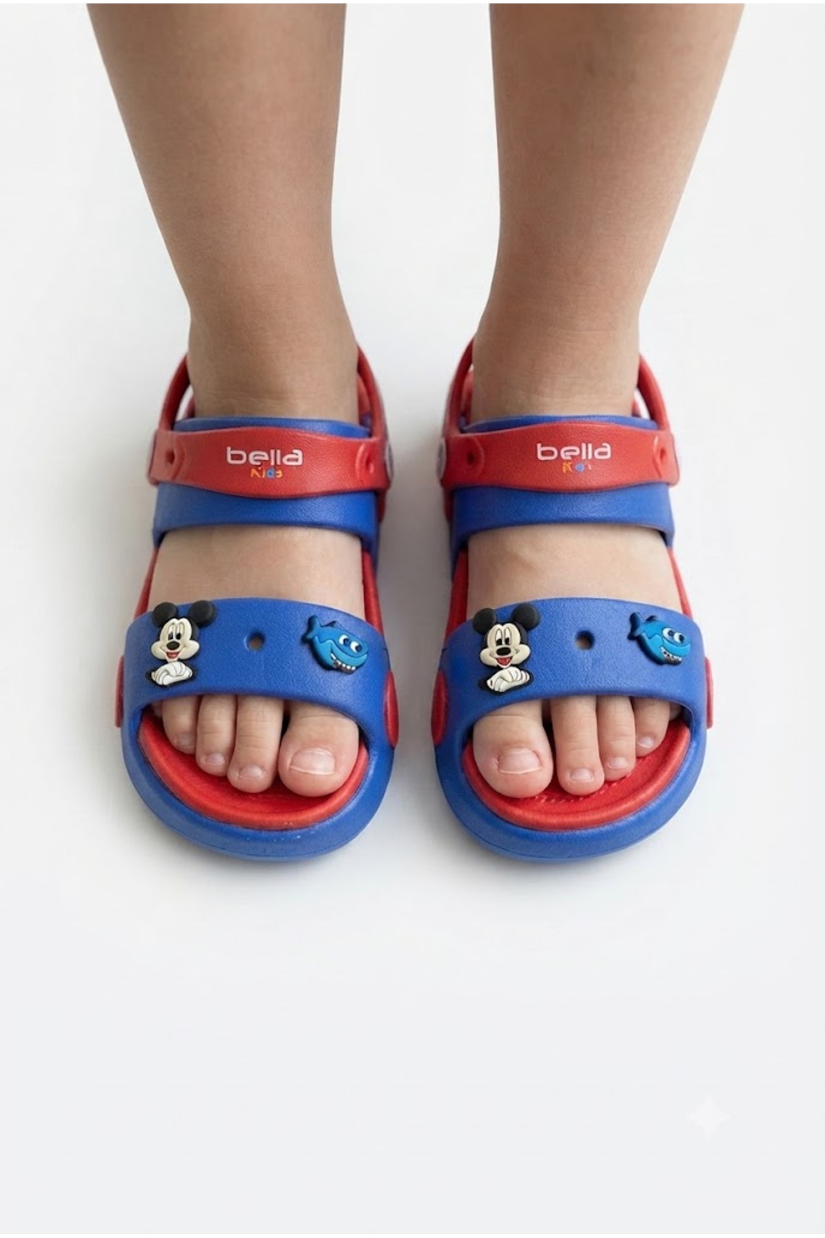 Boys Sandals Ultra Soft Flexible Anti-Slip Sole Figure Summer Model Slippers