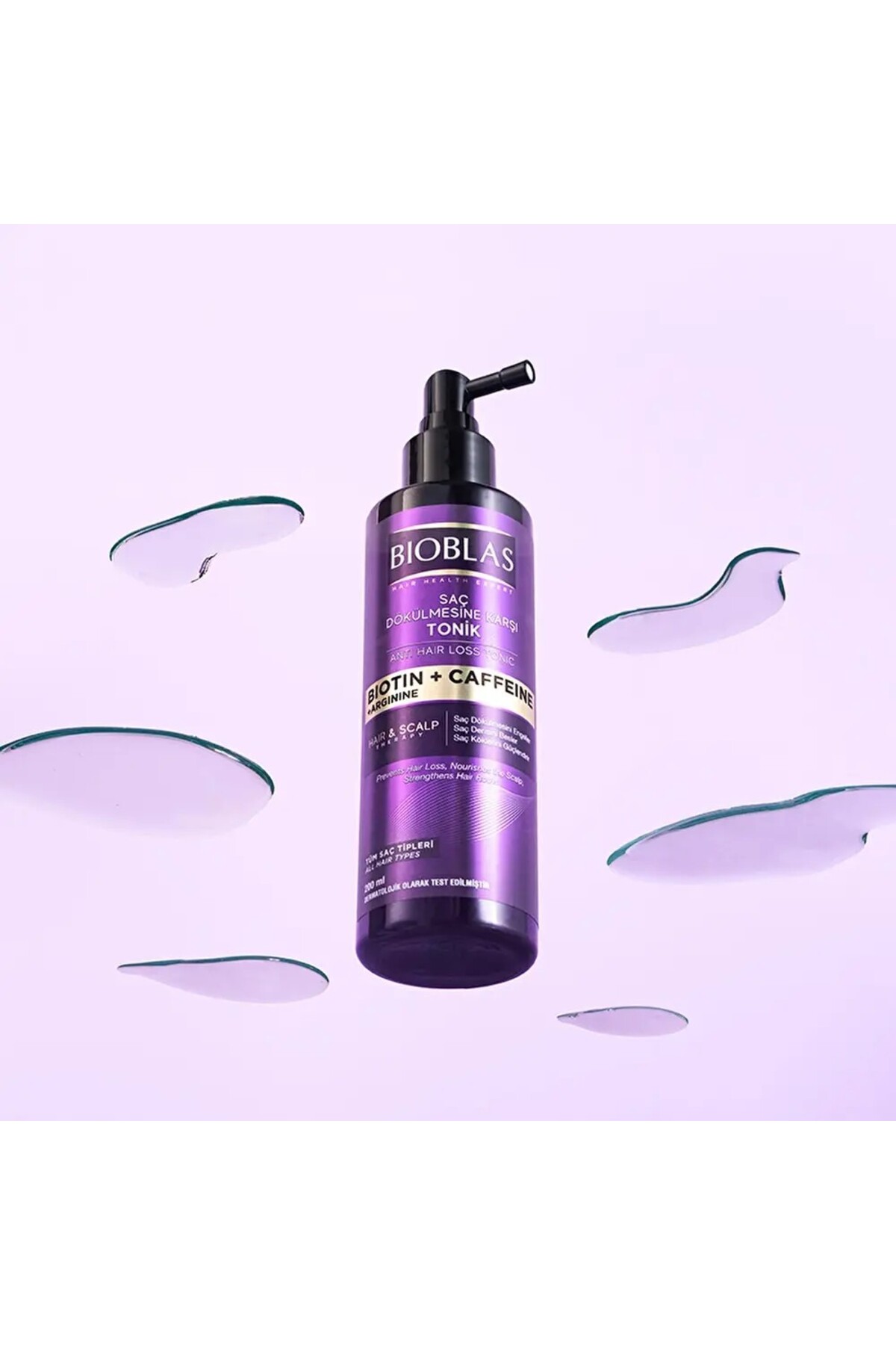 Biotin & Kafein Tonik 200 ml | Saç Dökülmesine Karşı Güçlendirici Saç Derisi Toniği — MS103266566556 — تصویر 2 از 4
