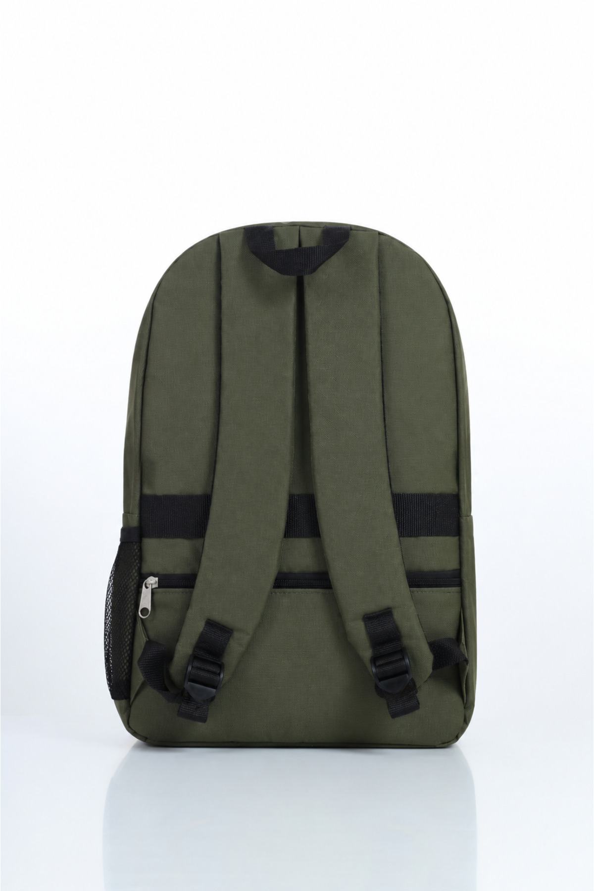 D'VERS Unisex Basic Hafif, Geniş Hacimli, Dayanıklı, Yan Cepli Okul ve Günlük Sırt Çantası görsel 4