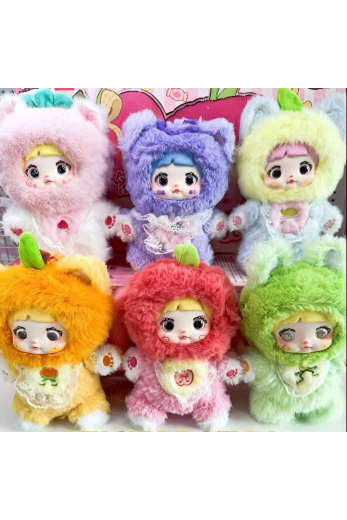 BLACK DİAMOND PLUSH TOY Nommi Meyve Serisi Peluş Oyuncak 20 CM
