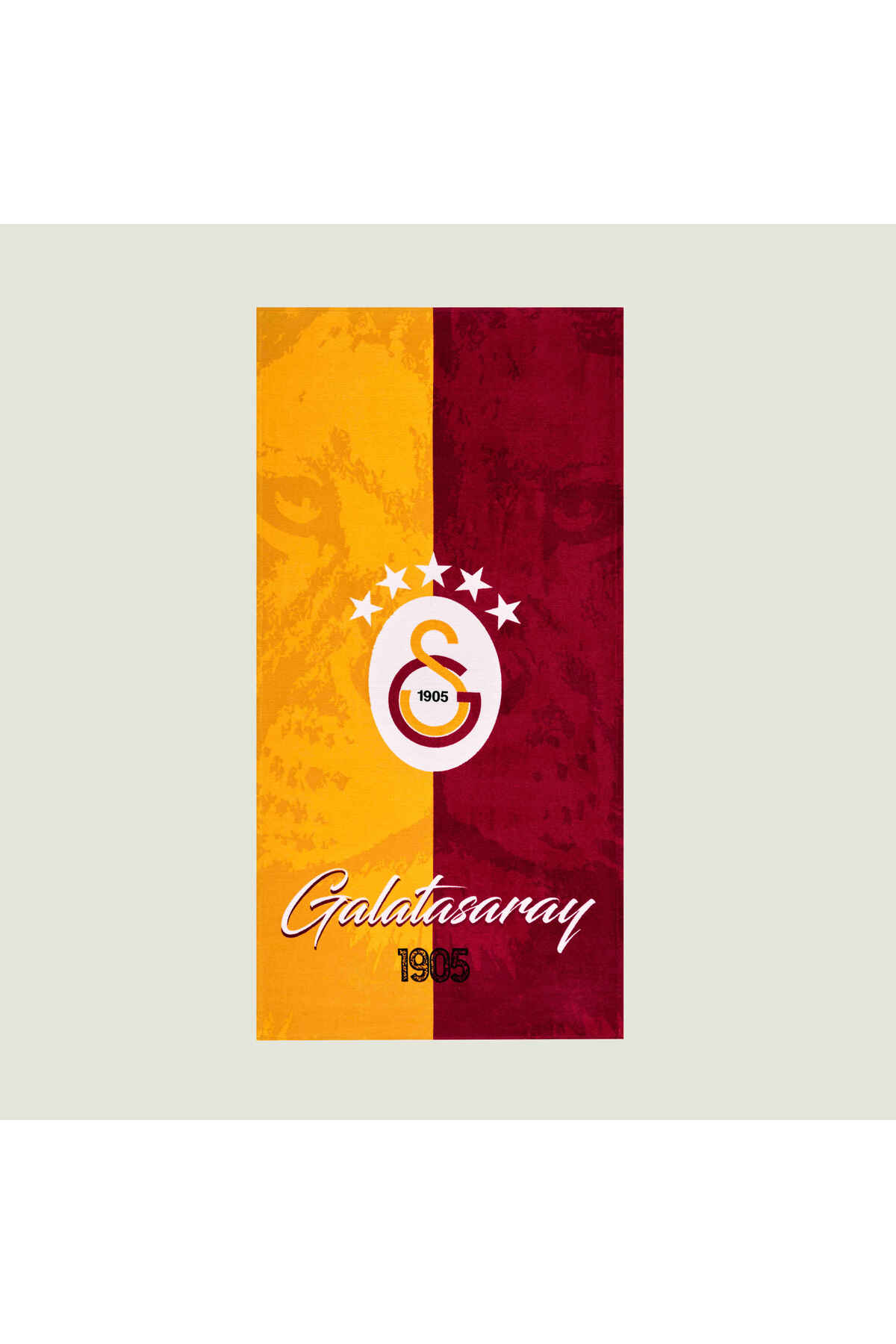 Licensed Galatasaray Lion Beach Towel