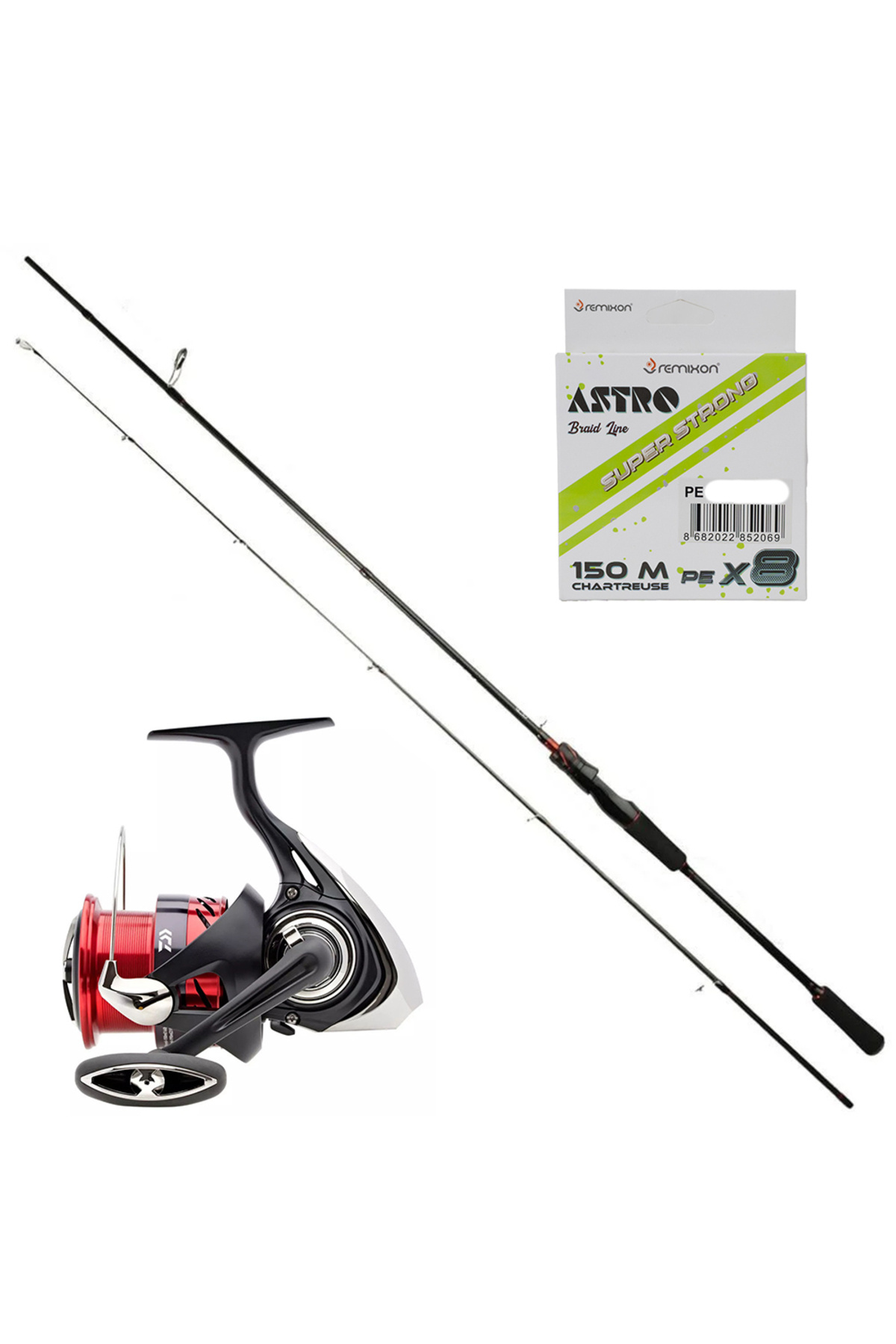 DAIWA Ninja 3000 - Ryuji Luna 270cm 5-55 Spin Olta Seti - Fiyatı