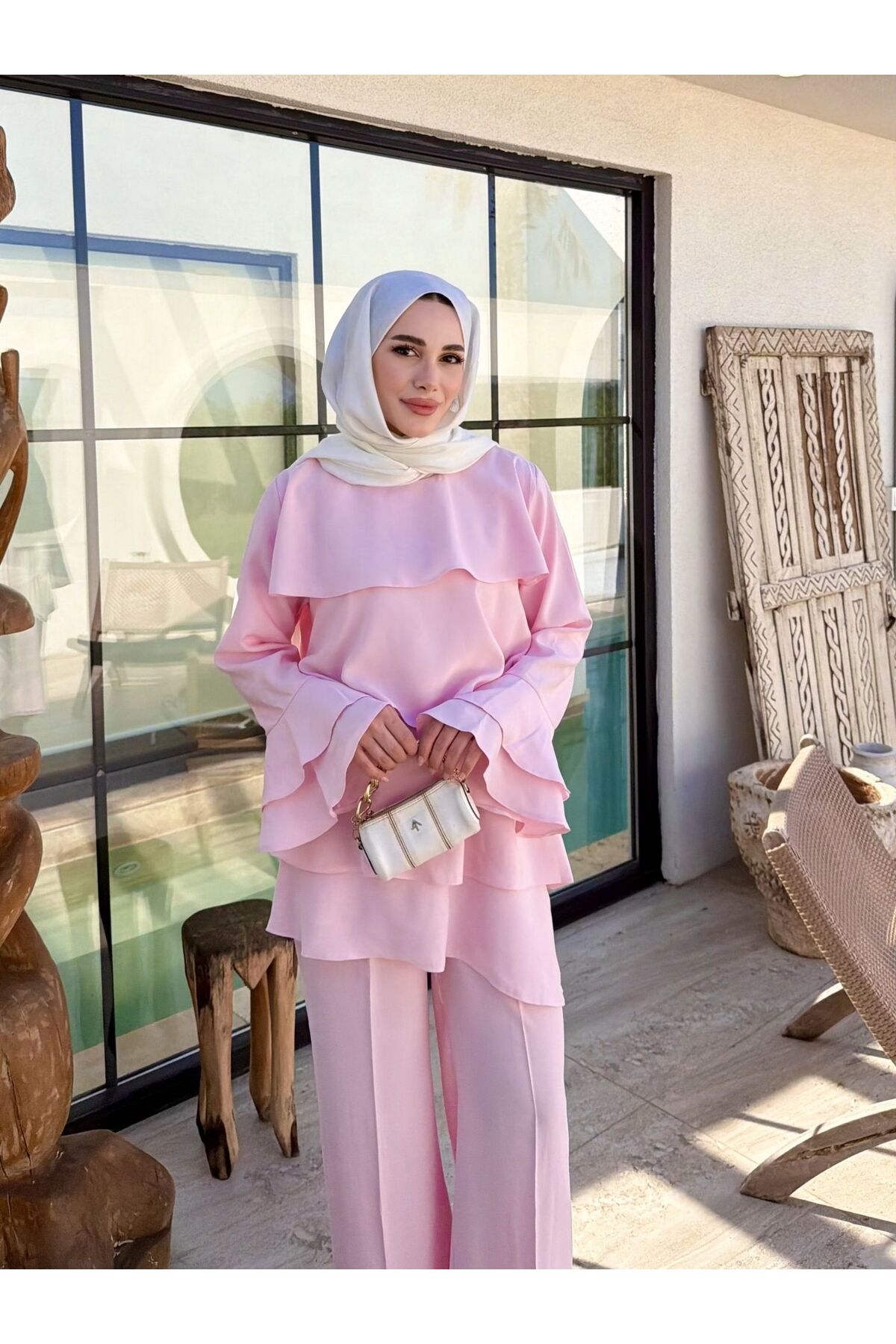 SS Design Meyra Takım Pembe