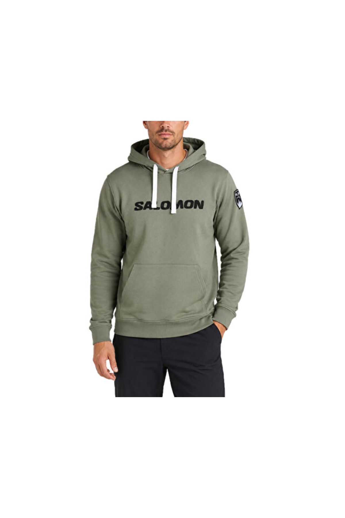 سویشرت غیررسمی یونیسکس SLM25004CUTM خاکی SLM25004CUTM-خاکی رنگی سالومون سویشرت Salomon