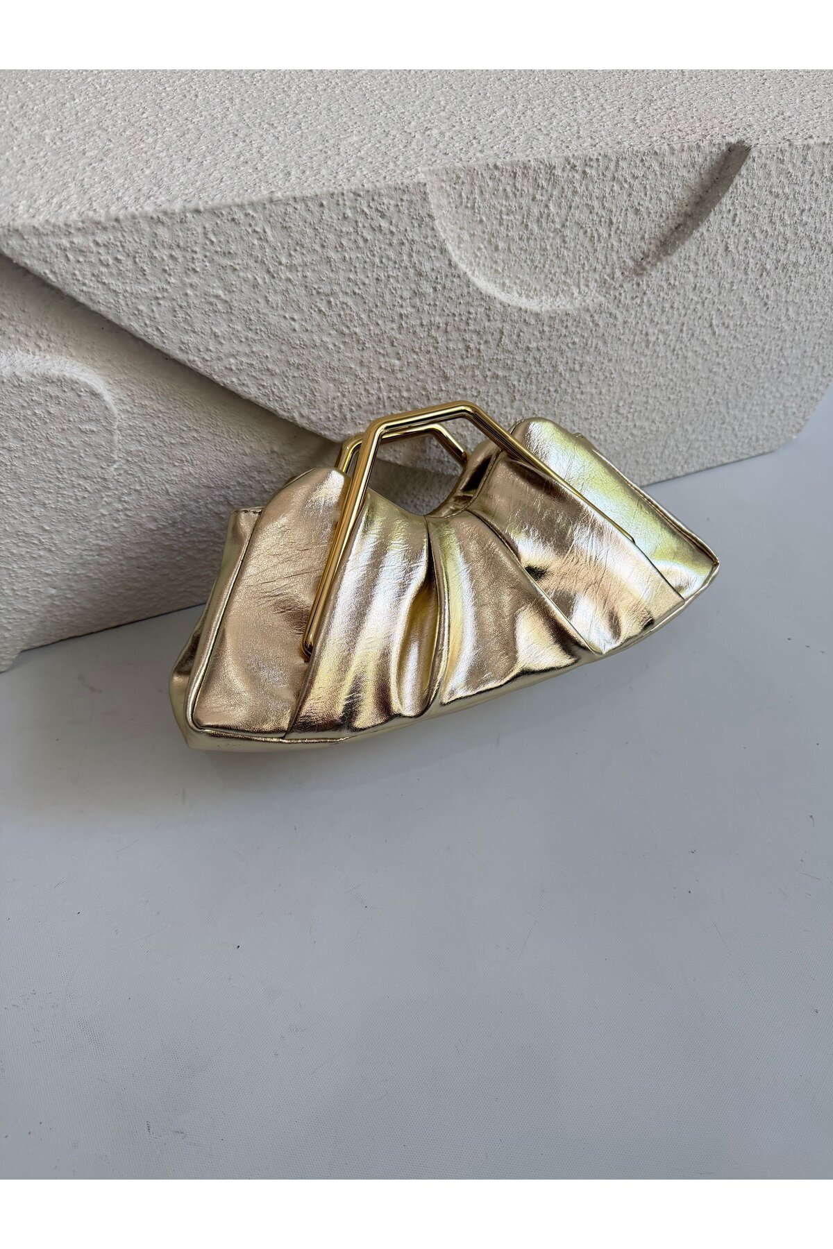 Mia Collection Ubud Model Düğün Nişan Abiye Çanta Gold