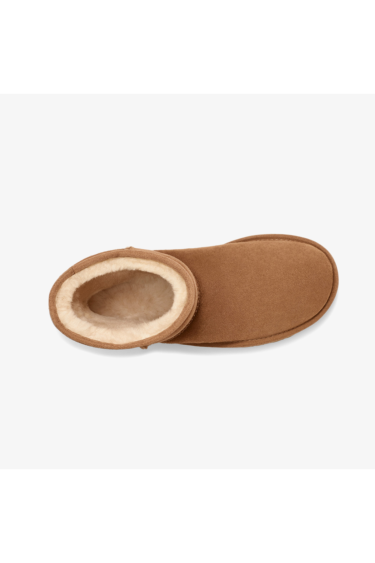 UGG Classic Short II Chesnut Kadın Kahverengi Yün Karışımlı Bot görsel 5