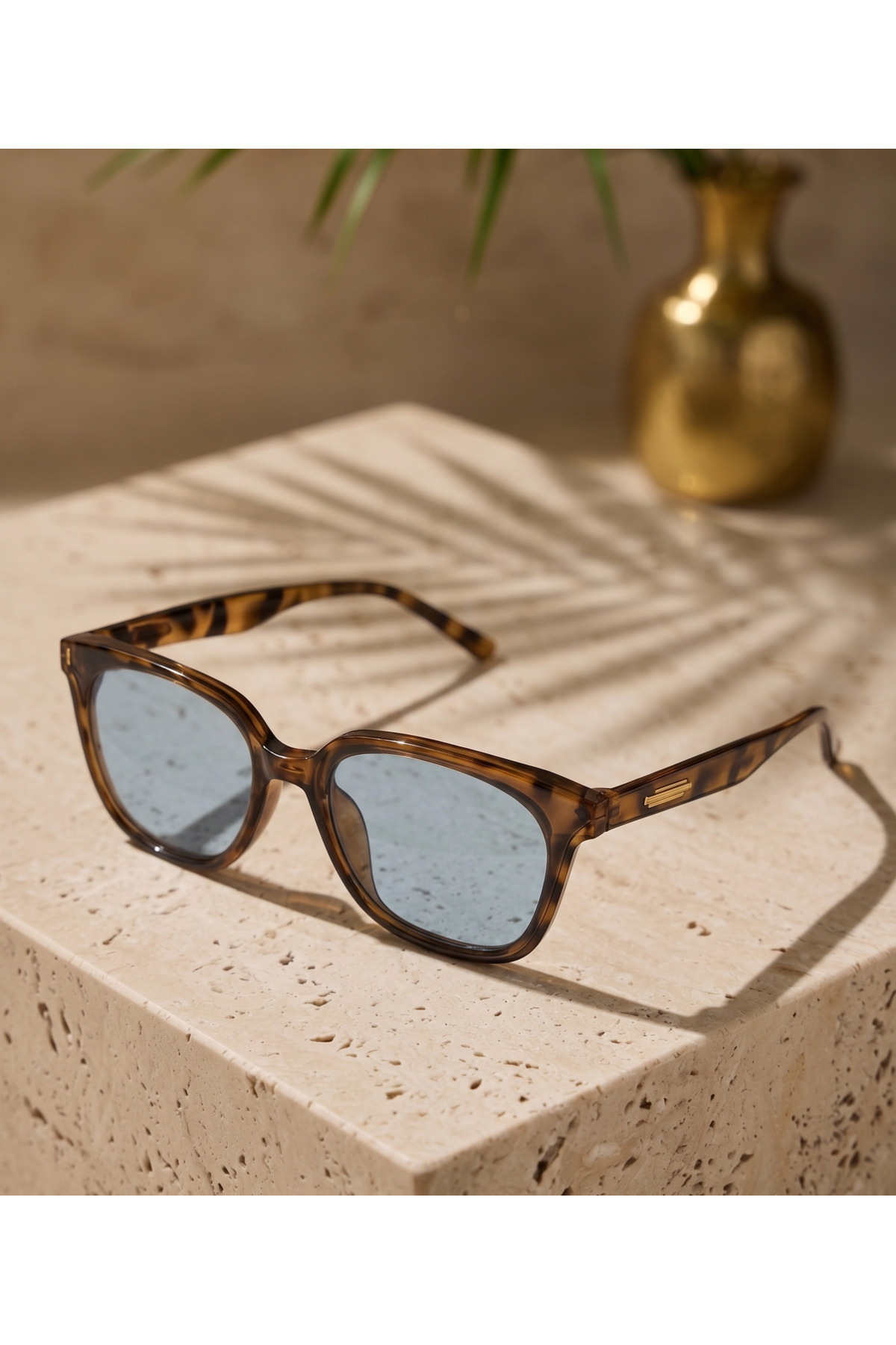 Koi Eyewear Chiara Leopar Mavi Cam Güneş Gözlüğü | Yeni Sezon UV400 Koruma görsel 2