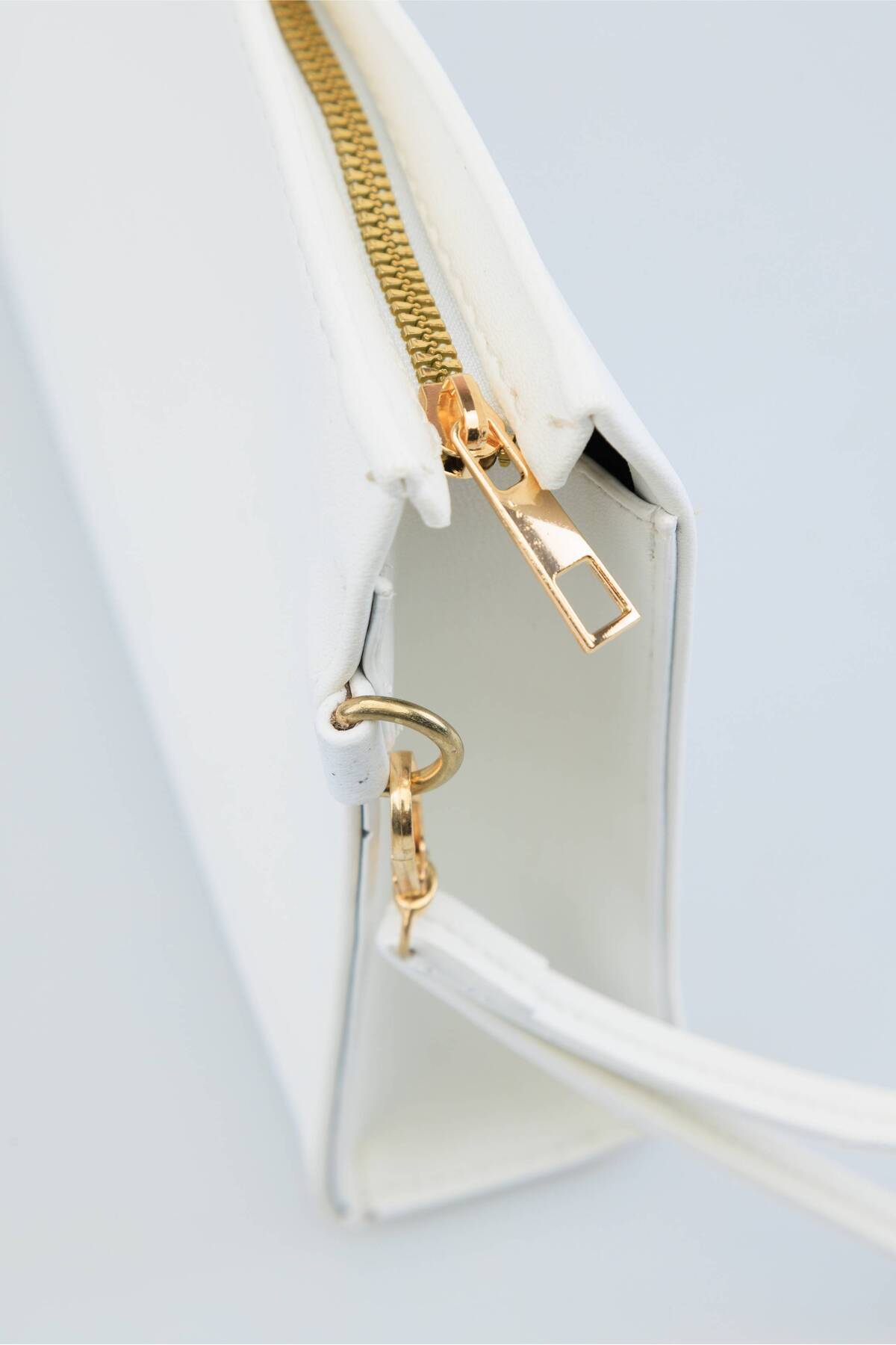 Shkup Kadın Portföy El Çantası Şık Desenli Clutch Fermuarlı Günlük & Abiye Çanta görsel 3
