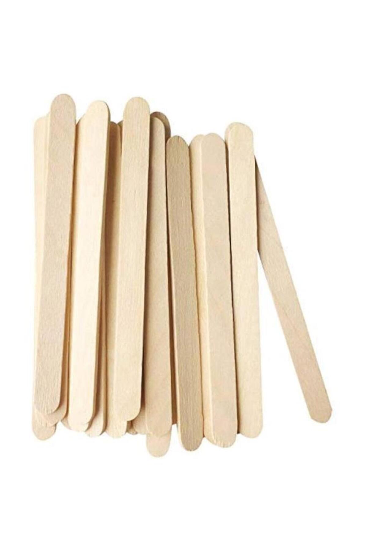 abnturk Ahşap Dil Çubuğu - Ağda Spatulası 10'lu — elf182722092025-M1B7K3