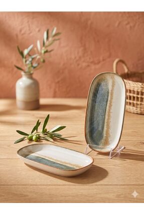 Bonna 2'Lİ Fium Hygge 18 cm Oval Servis
