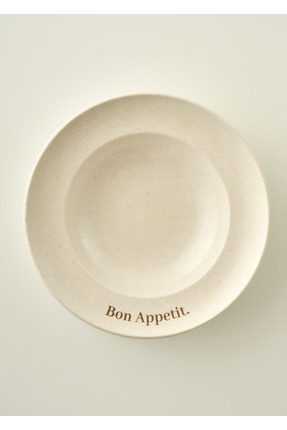 Bella Maison Bon Appetit Porselen Makarna Tabağı Krem (28 cm)