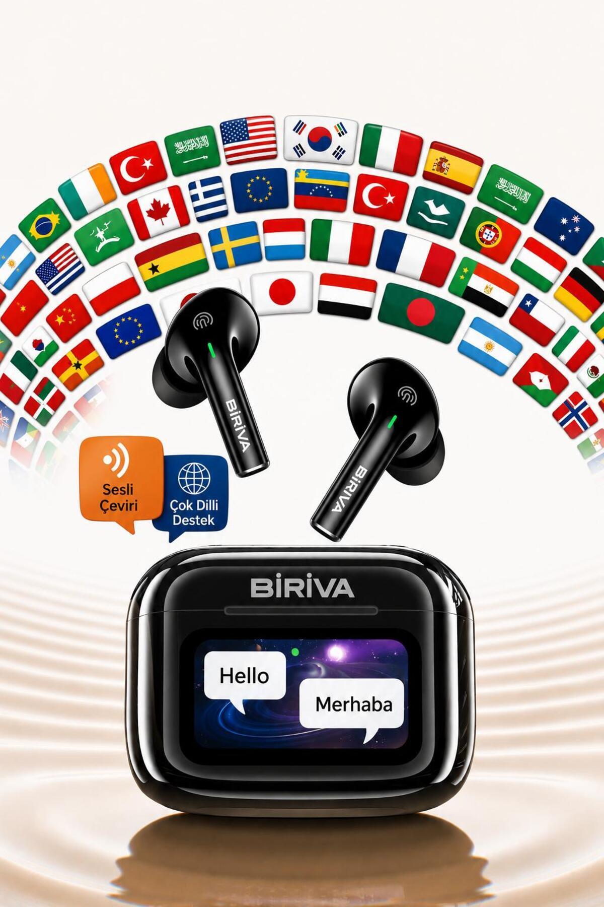 TP29 AI Bluetooth 6.0 Headset with Language Translation | 500 mAh Battery, ANC & ENC, Instant Translation, HD Audio
