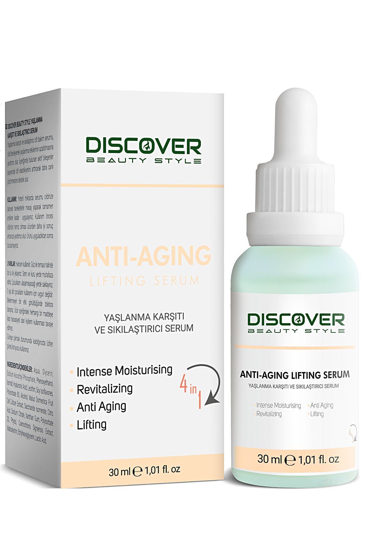 Kolajen, Hyaluronik Asit İçeren C Vitamini Yaşlanma Karşıtı Dolgunlaştırıcı Ve Sıkılaştırıcı Serum — 860002 — تصویر 5 از 5