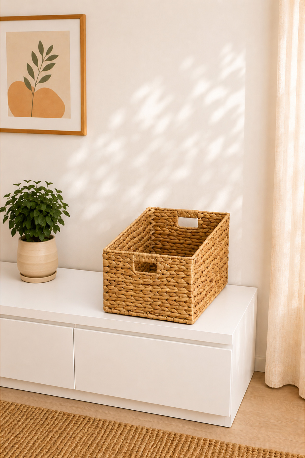 Wire Mesh Sturdy Rectangle Large 45x31x22 cm Basket/trimmer