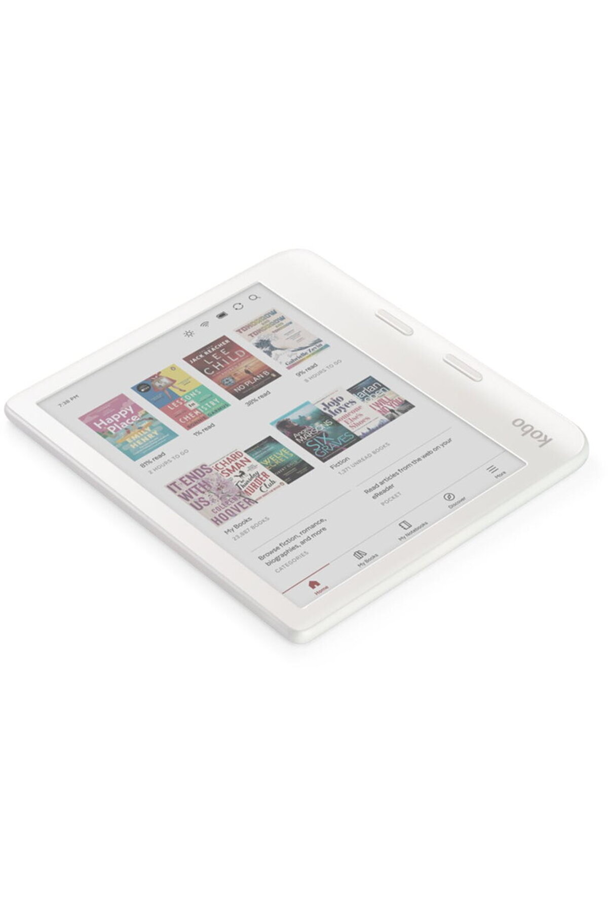 Kobo eBook Reader Libra Colour, Ecran E-Ink Kaleido 7